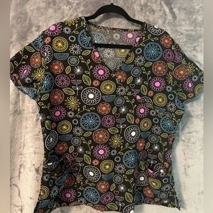 Women’s scrub top XL